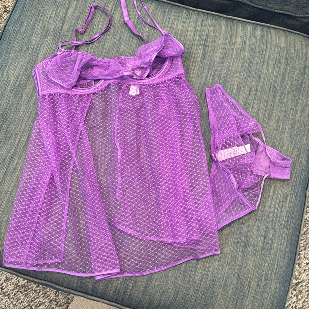 NWT Victoria Secret baby doll set